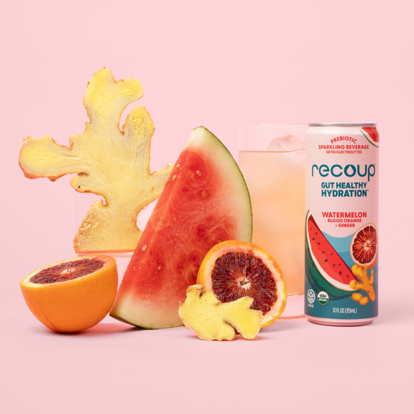 Watermelon Blood Orange Ginger Prebiotic Gut Healthy Hydration