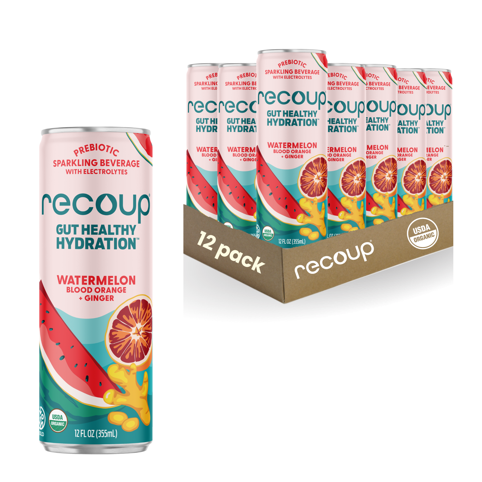 Recoup Beverage - Prebiotic Drinks for Gut Healthy Hydration – recoup